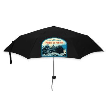 Regional Park of Armorica, the Pointe de Pen Hir - Umbrella (small) - black - Front