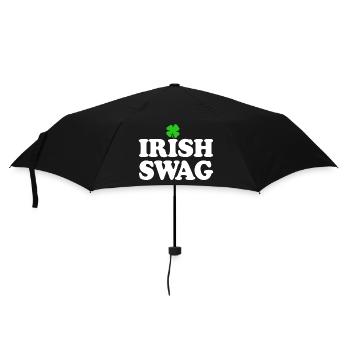 Irish Swag - Umbrella (small) - black - Front