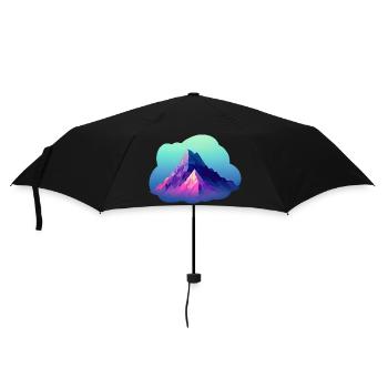 Mountains Hiking Mountain hiking Hiking Mountain hikers - Umbrella (small) - black - Front