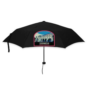 Château de Chenonceau, Loire Valley, France - Umbrella (small) - black - Front