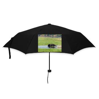 Landscape in Chobe National Park on Sedudu Island - Umbrella (small) - black - Front