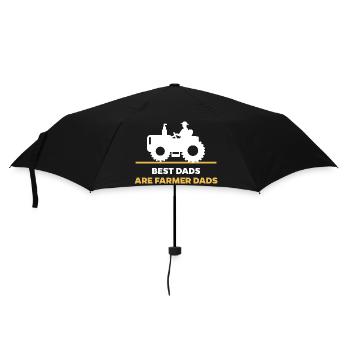 Déclaration de l’agriculteur Tracteur Véhicule de l’aérodrome de pays - Parapluie standard - noir - Devant