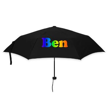 Ben - Regenschirm (klein) - Schwarz - Vorne