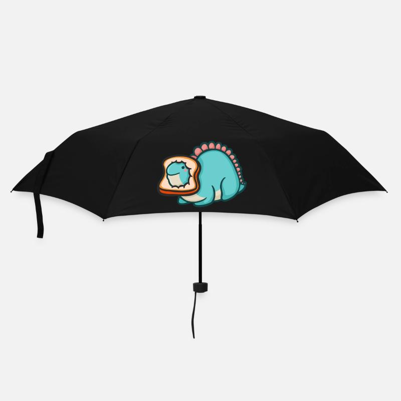 Hugadino Bread Dino, mignon dinosaure - Parapluie standard - noir