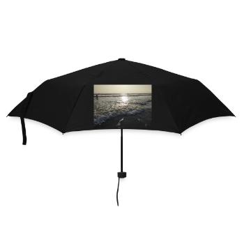 Mer, plage, vague, surf - Parapluie standard - noir - Devant