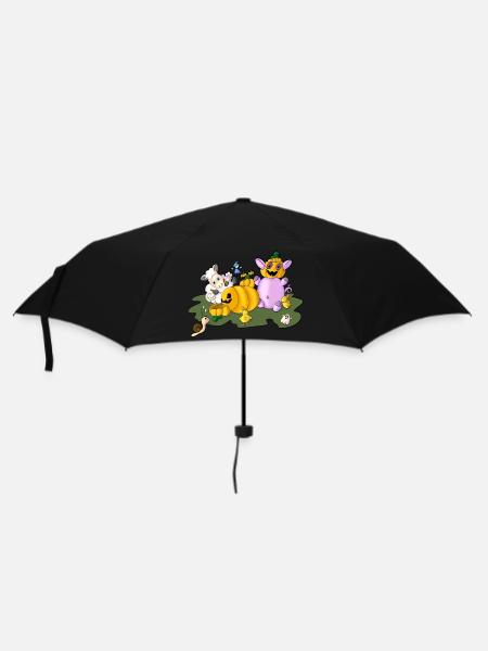 Farm Halloween Party - Umbrella (small) - black
