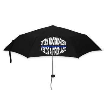 Charpentier Chemises bébé et tout-petit Cutter Papa - Parapluie standard - noir - Devant