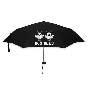 Boo Bees Halloween Kostüm Bienen Geister Lustig - Regenschirm (klein) - Schwarz - Vorne
