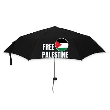 Free Palestine Support Palestine and Gaza - Umbrella (small) - black - Front