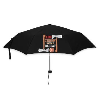 Aim Throw Jurer Repeat Hachette Lanceur de hache - Parapluie standard - noir - Devant