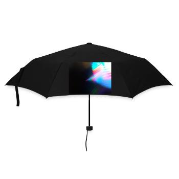 Neon Wheels - Regenschirm (klein) - Schwarz - Vorne