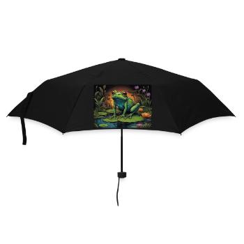 frog - Umbrella (small) - black - Front