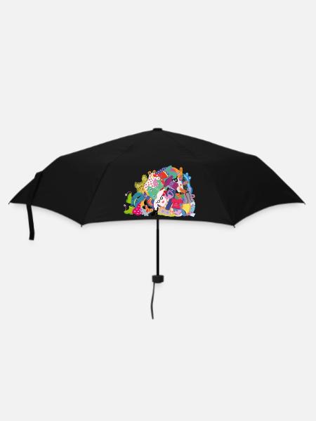 Cute Laundry - Umbrella (small) - black
