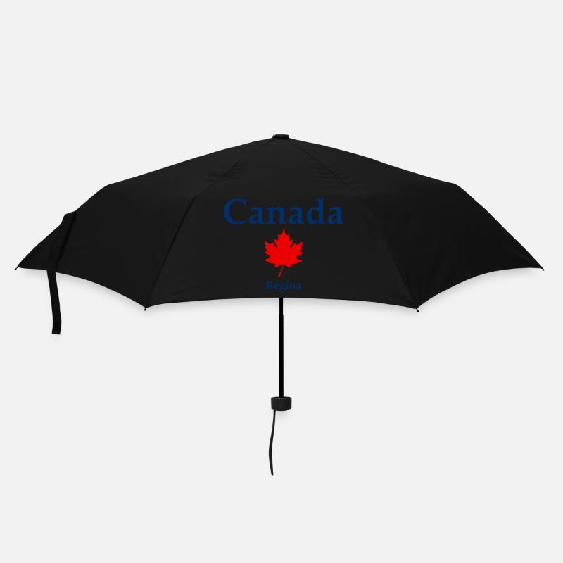 Regina - Saskatchewan - Canada - Kanada - Regenschirm (klein) - Schwarz