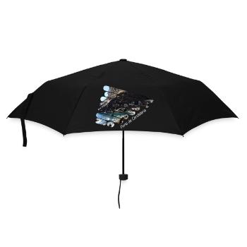 La Palma Poris de Candelaria Schmugglerbucht - Regenschirm (klein) - Schwarz - Vorne