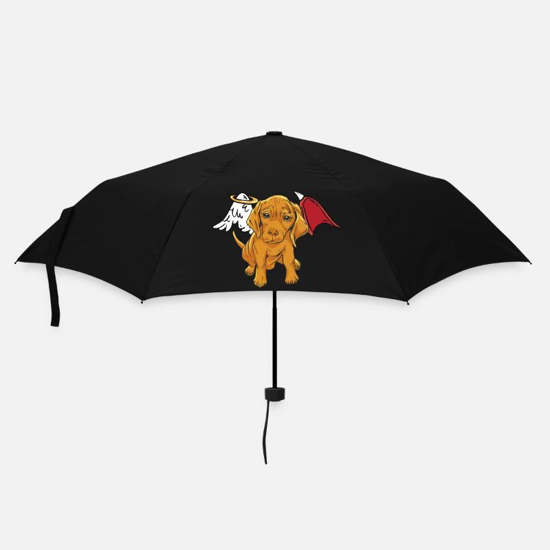 Dog Pets Angel Devil Wings Dogs Devilish - Umbrella (small) - black