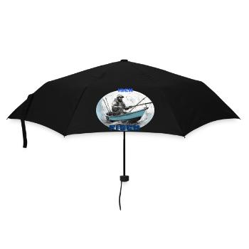 fischer - Regenschirm (klein) - Schwarz - Vorne