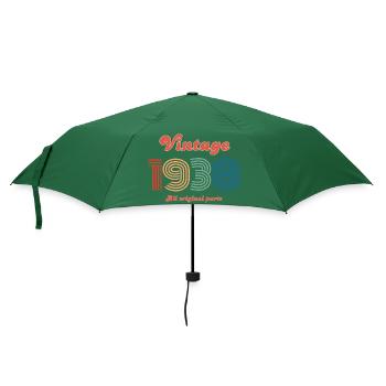 Vintage 1938 all original parts - Parapluie standard - vert bouteille - Devant