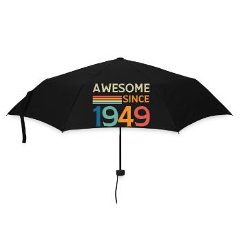 Awesome since 1949 - Parapluie standard - noir - Devant
