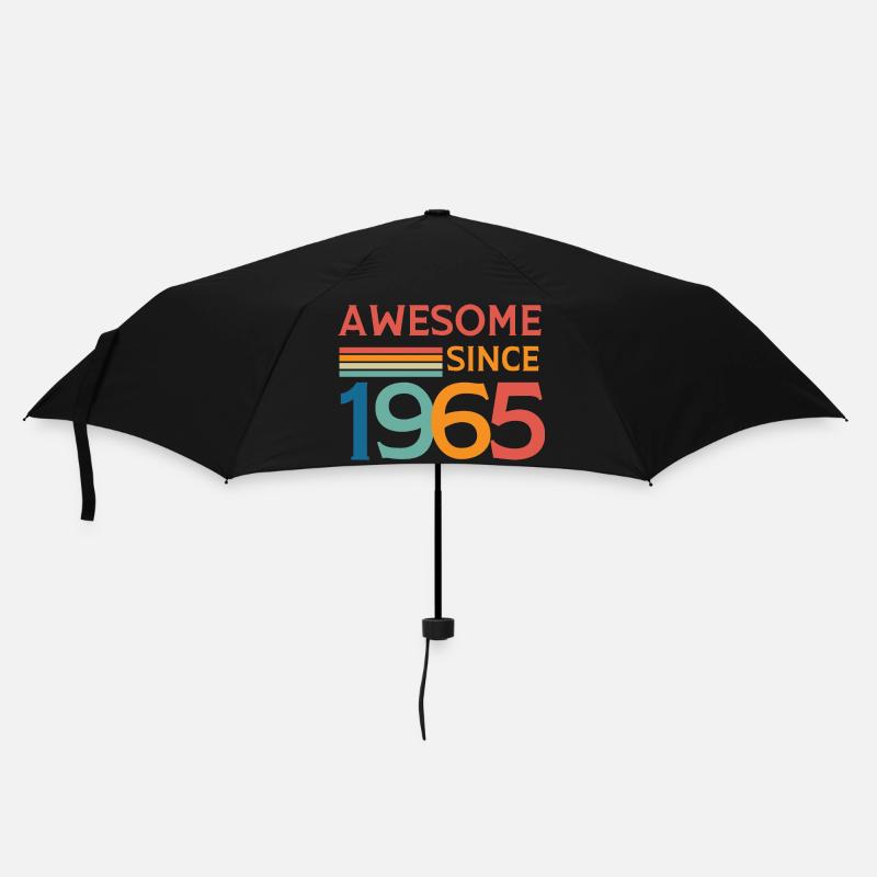 Awesome since 1965 - Umbrella (small) - black