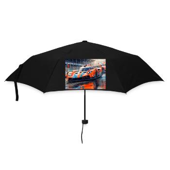 Car Racing - Umbrella (small) - black - Front