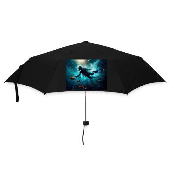 Diver - Umbrella (small) - black - Front