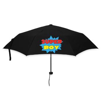SUPER BOY - Umbrella (small) - black - Front