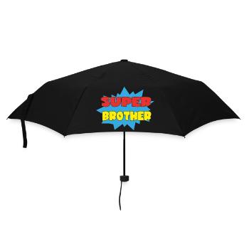 SUPER BROTHER - Umbrella (small) - black - Front