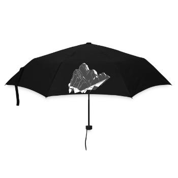 Moucherolle - Parapluie standard - noir - Devant