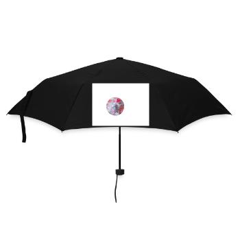 Punkt - Regenschirm (klein) - Schwarz - Vorne