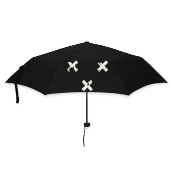 Breda - Flag Crosses - Umbrella (small) - black - Front