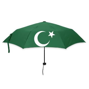 Montrez vos racines : la Turquie turque sur les tenues - Parapluie standard - vert bouteille - Devant