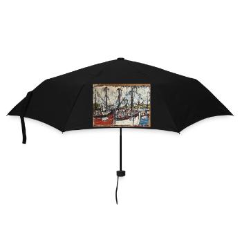 Snogebæk - Regenschirm (klein) - Schwarz - Vorne