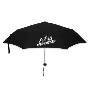 Logo MTB Cruiser - Umbrella (small) - black - Front