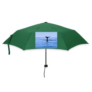 Wal - Regenschirm (klein) - Flaschengrün - Vorne