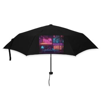Shiny Ocean drive - Umbrella (small) - black - Front