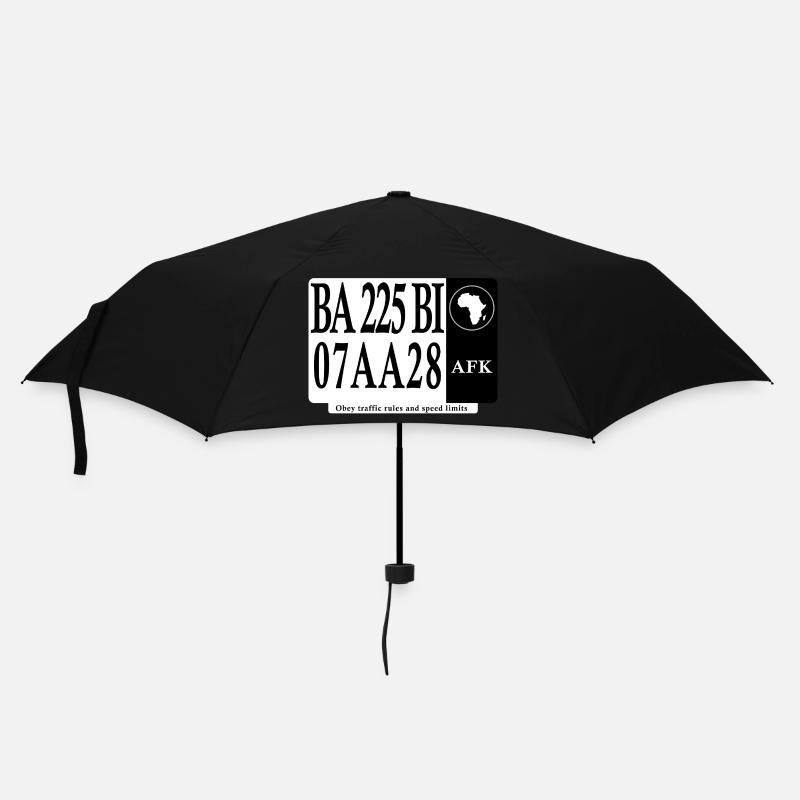 Road Awareness Plaque - Umbrella (small) - black