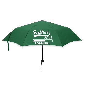 Vater 2026 Laden Fortschritt - Regenschirm (klein) - Flaschengrün - Vorne