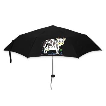 Cow - Umbrella (small) - black - Front