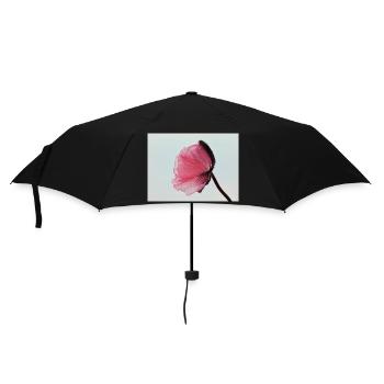 Pink Poppy - Regenschirm (klein) - Schwarz - Vorne
