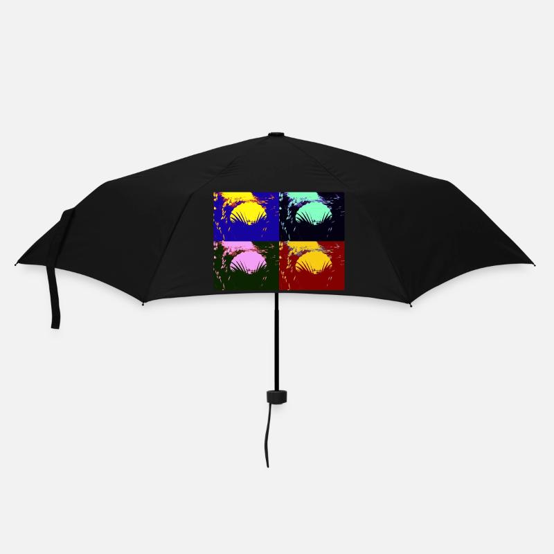 Coquillage - Parapluie standard - noir