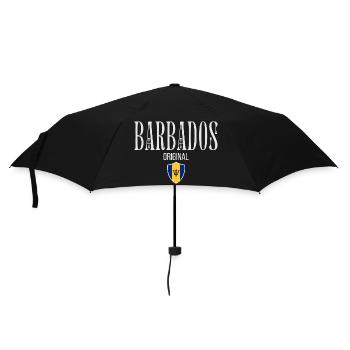 Ursprünglich aus Barbados, geboren in Barbados - Regenschirm (klein) - Schwarz - Vorne