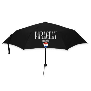 Ursprünglich aus Paraguay, geboren in Paraguay - Regenschirm (klein) - Schwarz - Vorne