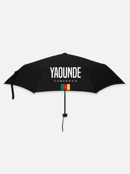 Yaounde Kamerun Kameruner - Regenschirm (klein) - Schwarz