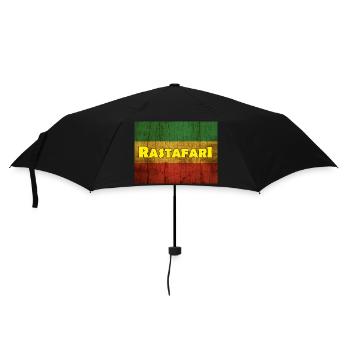 Rastafari - Parapluie standard - noir - Devant