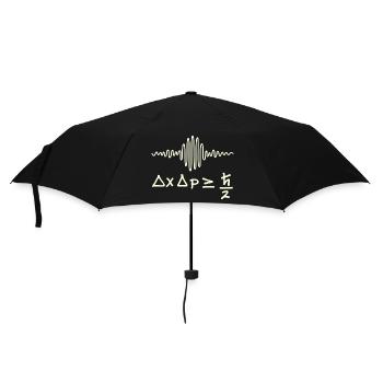 Ondes quantiques et incertitude - Parapluie standard - noir - Devant