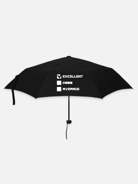EXCELLENT - Regenschirm (klein) - Schwarz