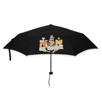 Man_at_work - Umbrella (small) - black - Front