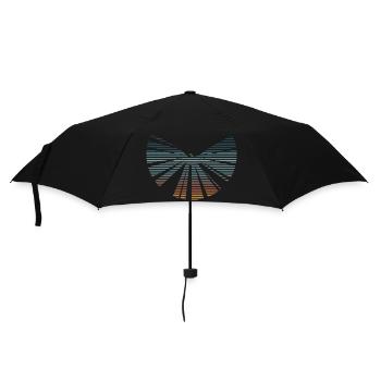PHOENIX - Regenschirm (klein) - Schwarz - Vorne