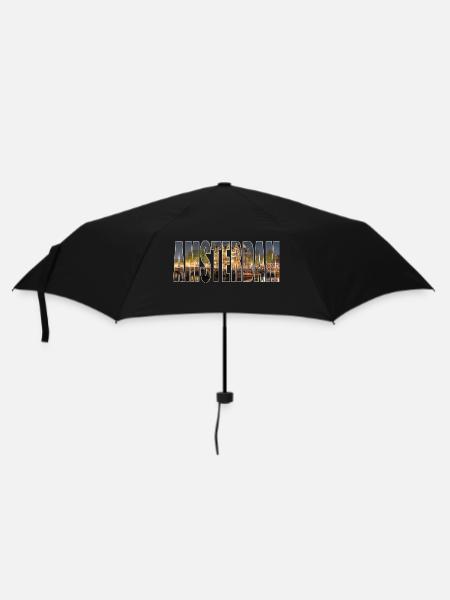 Amsterdam - Umbrella (small) - black